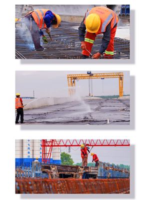 五一假期新洲重點工程建設(shè)如火如荼